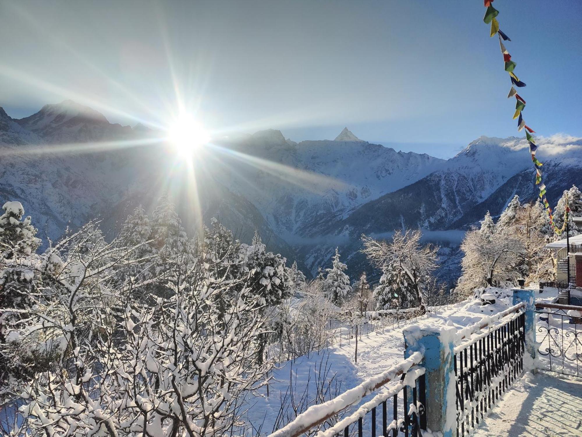 Silk Route Home Stay Kalpa Exteriér fotografie